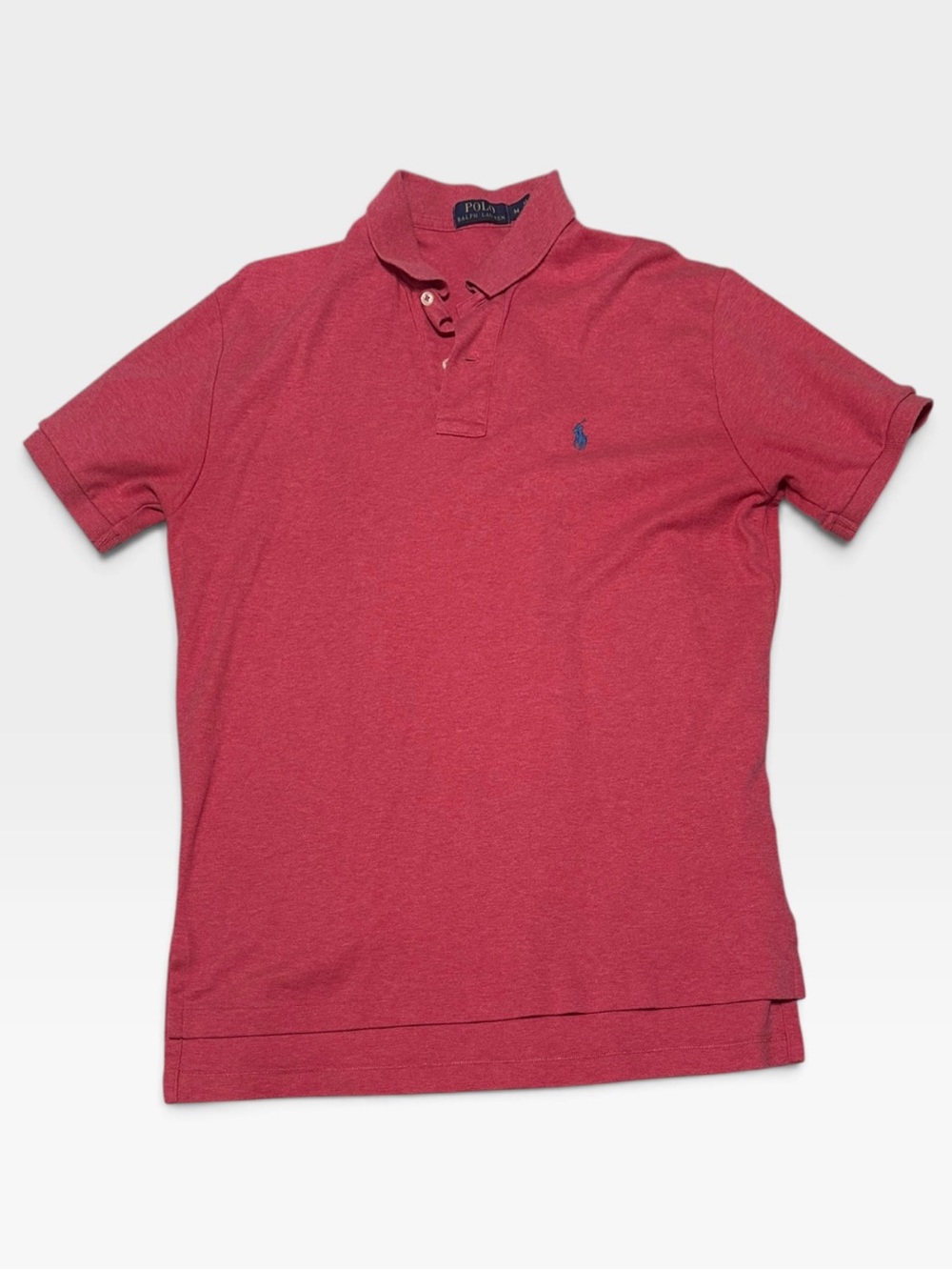 Polo by Ralph Lauren Heathered Raspberry Short-Sleeve Polo